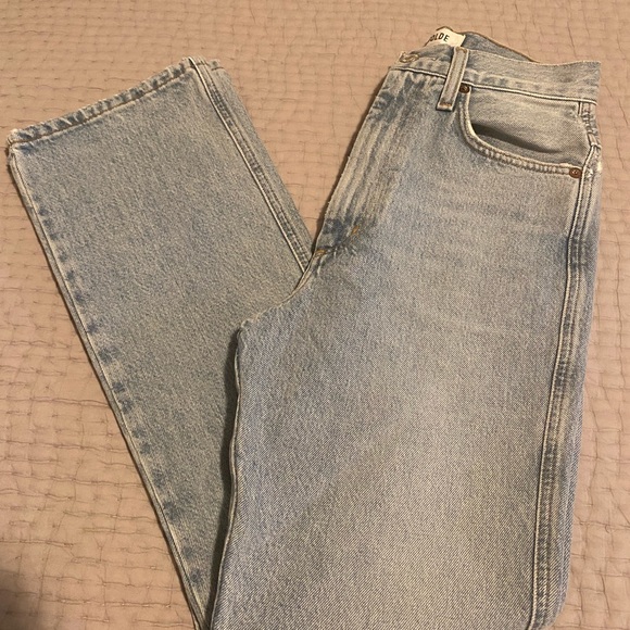 Agolde pinch waist high rise kick 24 - Picture 9 of 9